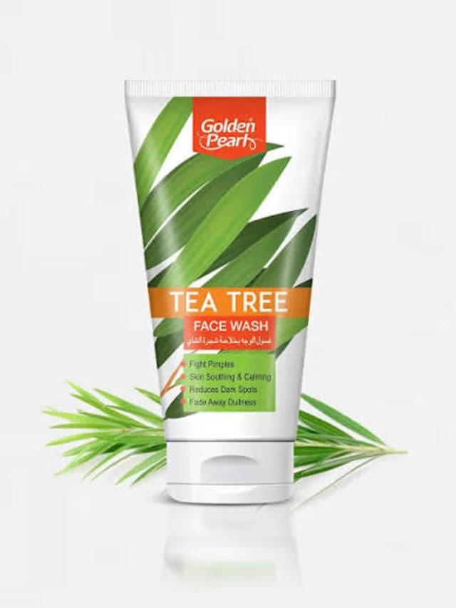 Golden Pearl Tea Tree Face Wash 75ml