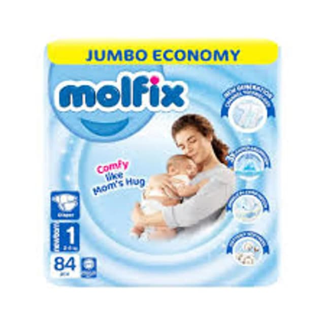 Molfix Newborn Diapers No.1 84pcs