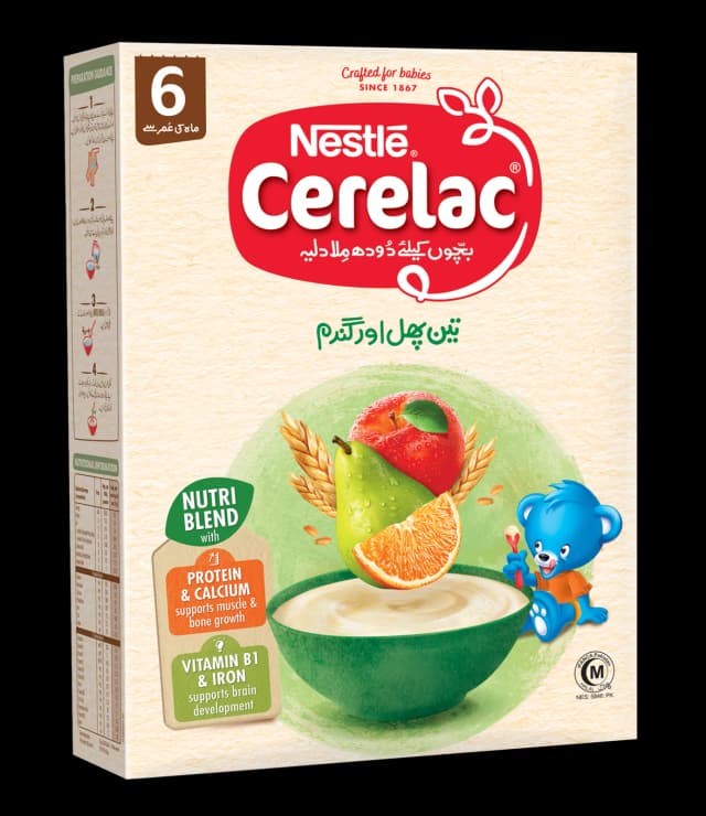 Nestle Cerelac 3Fruit 350Gm