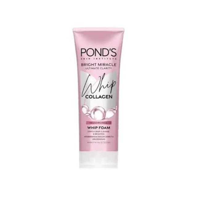 Ponds Bright Miracle Whip Collagen Facial Foam 100gm