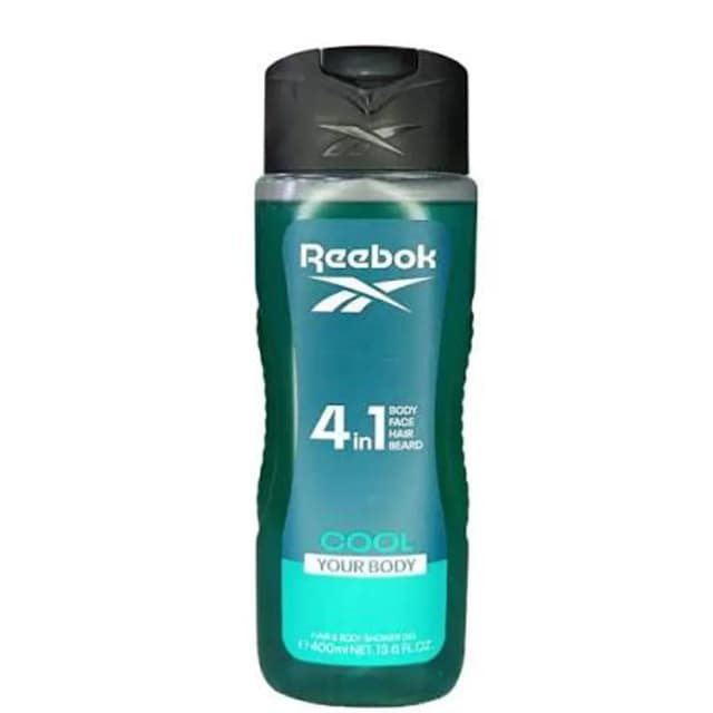 Reebok 4 in 1 Cool Your Body Shower Gel 400ml