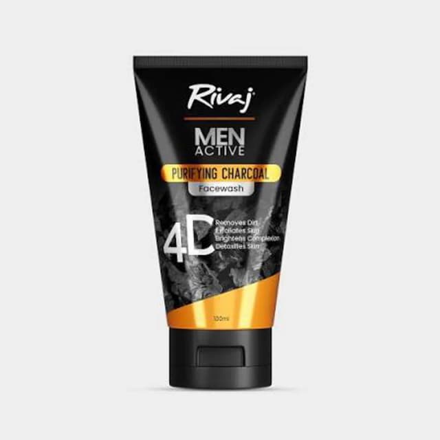 Rivaj Purifying Charcoal 4D 100ml