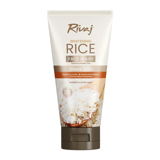 Rivaj Rice Face Wash Glass Skin 100ml