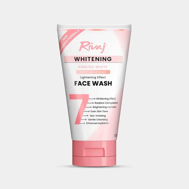 Rivaj Whitening Pinkish White Face Wash 100ml