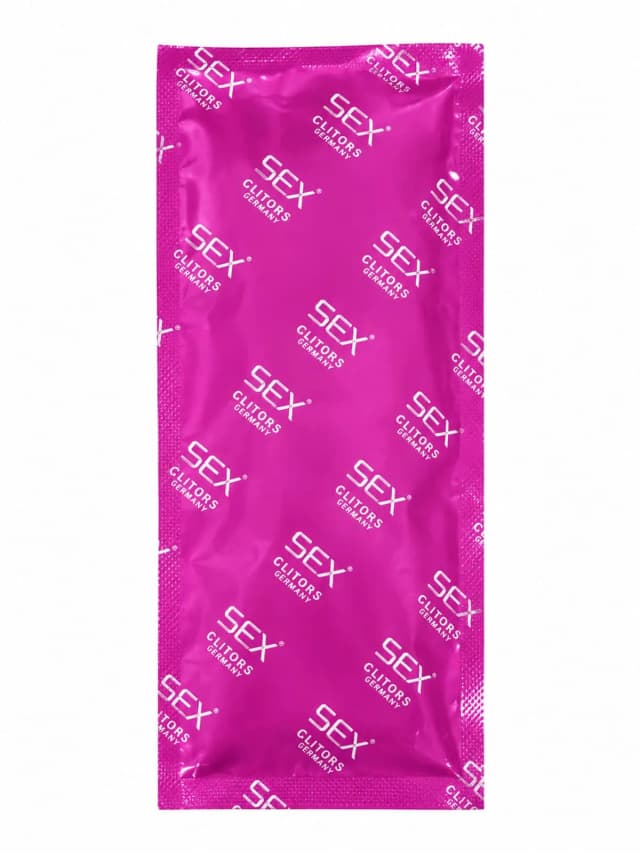 Sex Clitoris Vibrator Condom 1pcs