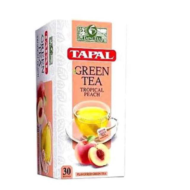Tapal Green Tea Tropical Peach 30Pcs