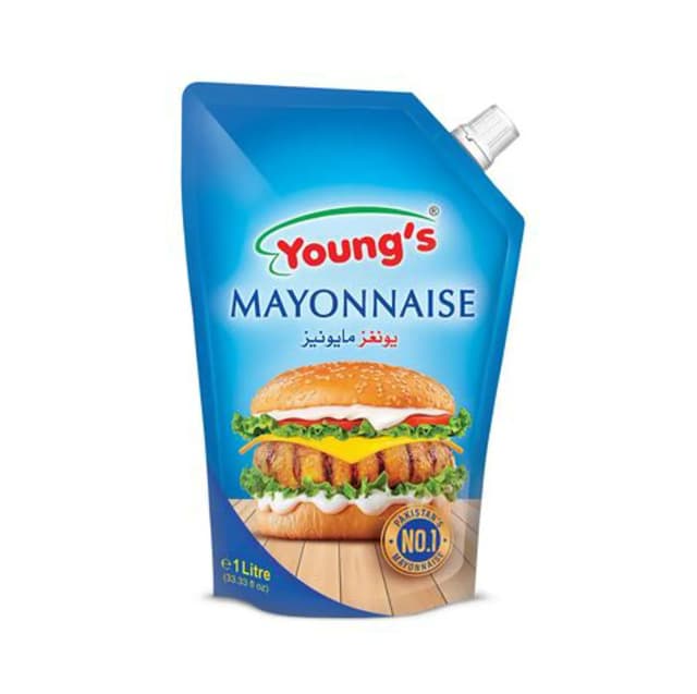 Youngs Regular Mayonnaise 1Ltr