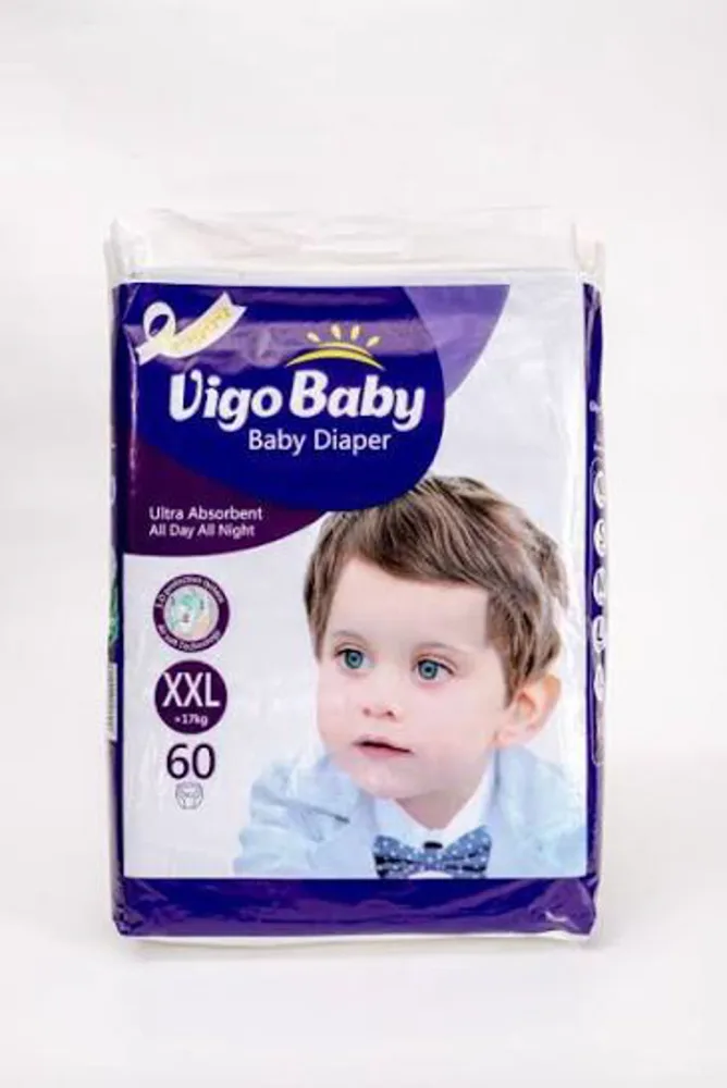 Vigo Baby Baby Diaper Mega Pack XXL 60pcs