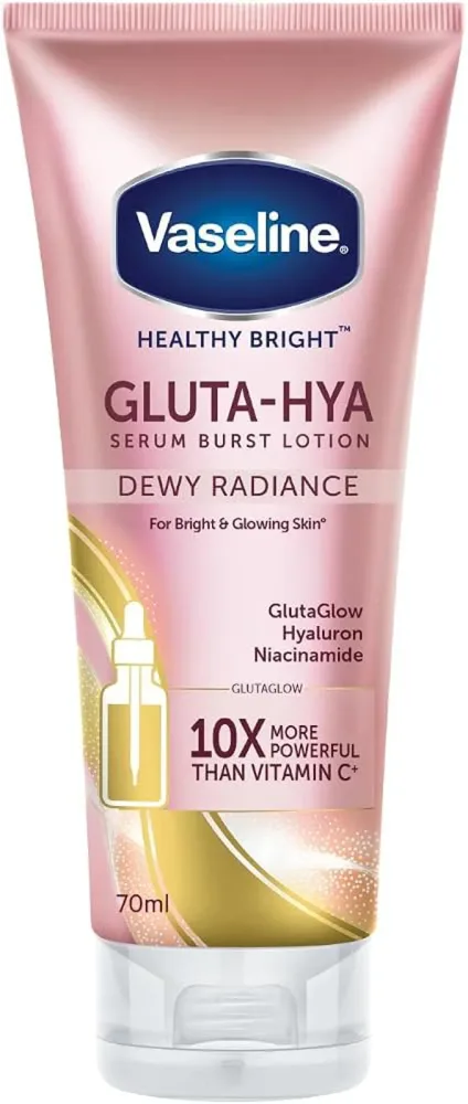 Vaseline Healthy Bright Gluta-Hya Serum Brust Lotion Dewy Radiance 70ml