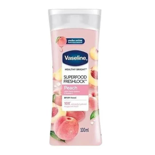 Vaseline Super Food Fresh Lock Peach Lotion 100ml