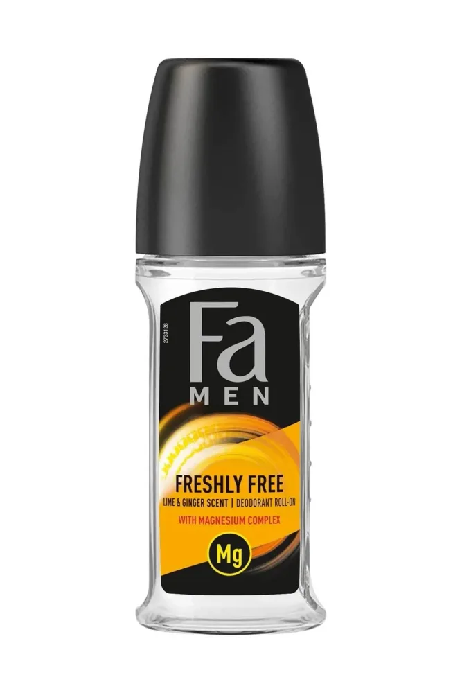 Fa Men Freshly Free Roll On 50Ml