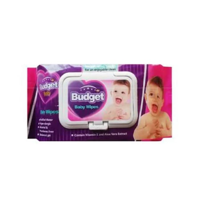 Budget Baby Wipes 60 Sheets
