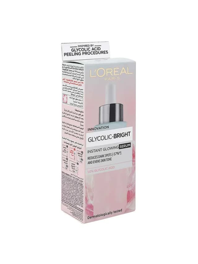 Loreal Paris Glycolic Bright Instant Glowing Serum 30ml