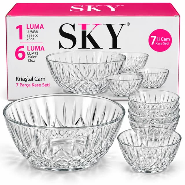 Sky Luma Bowl Set 7Pcs