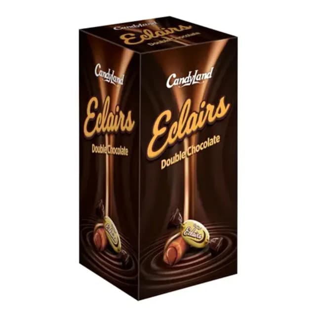 Candyland Eclairs Double Chocolate Box 50pcs