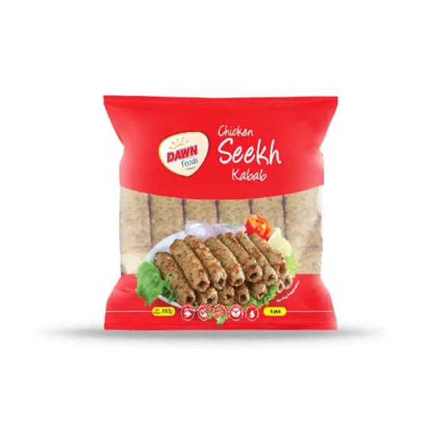 Dawn Chicken Seekh Kabab 6Pc 180Gm